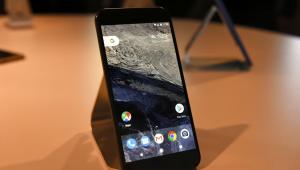 Google prezentuje smartfony Pixel. San Francisco, Kalifornia, 4.10.2016