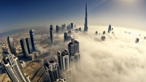 Widok na Dubaj