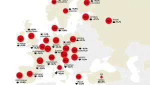Spożycie alkoholu wśród dorosłych w Europie