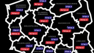 Średnie zadłużenie Polaków w firmach pożyczkowych i bankach